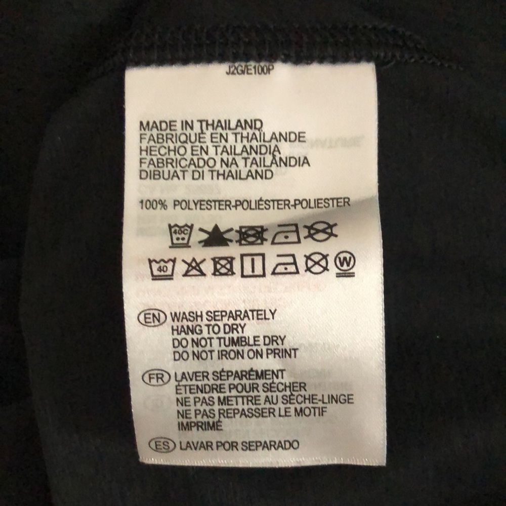 Mizuno Japan Engineered Black Active Tee - Picture 8 of 8
